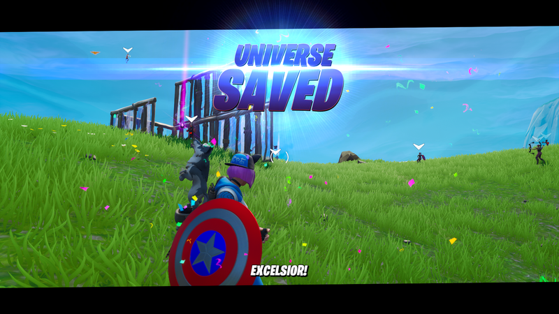 Illustration for article titled Fortnite's Endgame Mode Is Fun Whether You're Wielding Avengers Weapons Or Being Thanos
